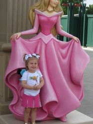 Loving the princess.