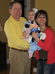 Granny and PaPaw and the famous Easter Mickey.