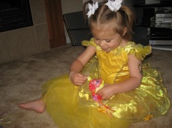 Dressing up the pony