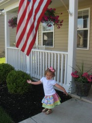 My silly girl.